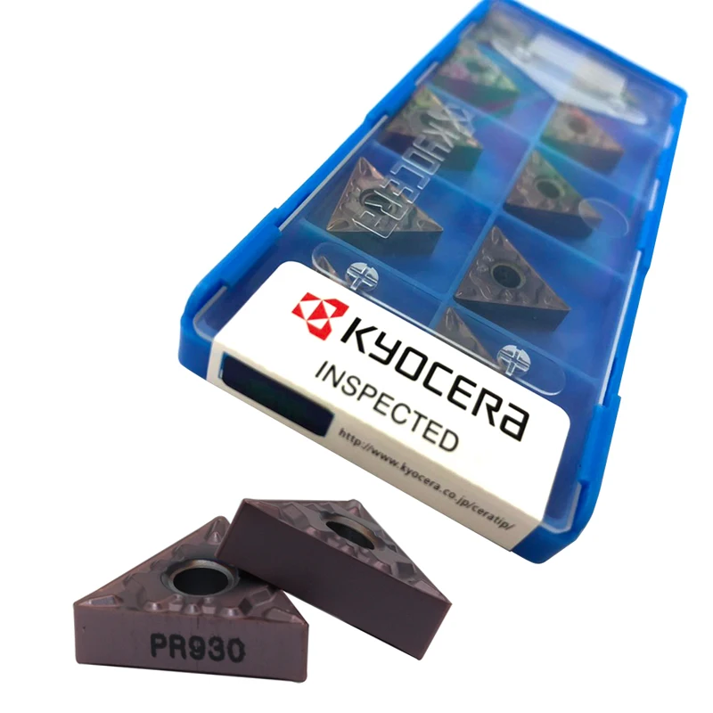 

10pcs TNMG160404 HQ PR930 Kyocera Original lathe tools carbide inserts lathe cutter ferramentas turning tool lathe accessories