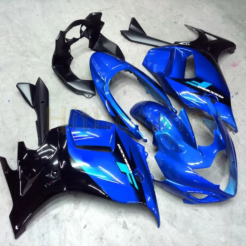 Botls+Custom blue motorcycle fairing for Suzuki GSX650F 2008 2009 2010