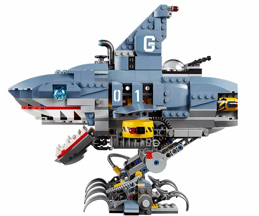 Ninja Movie Lloyd Save Nomis GARMADON Shark Mech Building Blocks Bricks Toys Kids Gifts Compatible Legoings Ninjagoes 70656 Ninja Movie Lloyd Save Nomis GARMADON Shark Mech Building Blocks Bricks Toys Kids Gifts Compatible Legoings Ninjagoes 70656