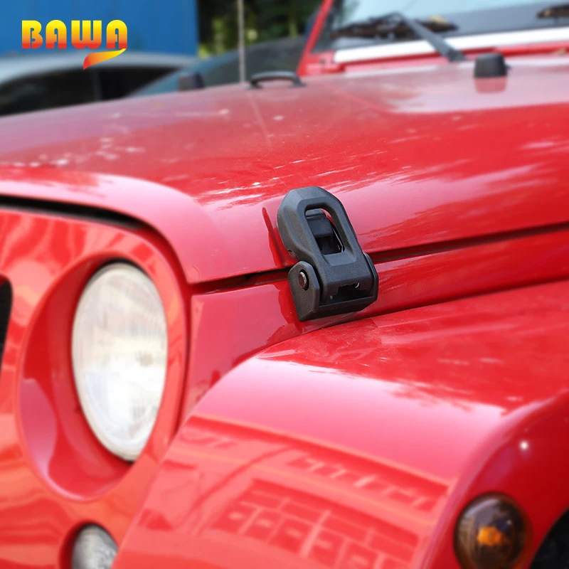 BAWA замки оборудование для Jeep Wrangler JK 2007 2017 ABS + нержавеющая сталь Автомобильный