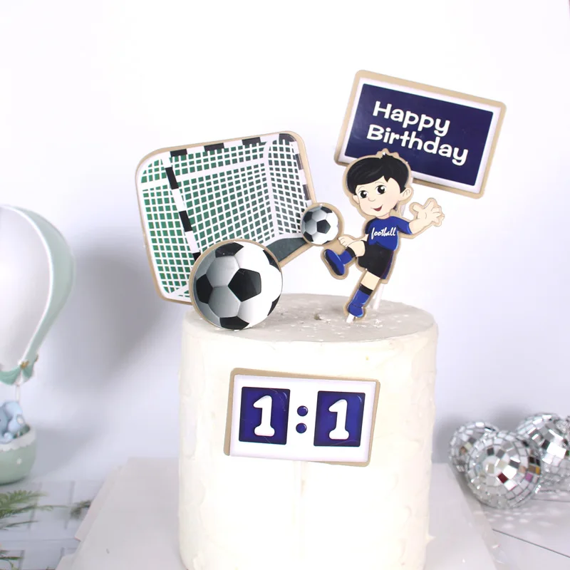 Novo apito de futebol com desenho animado, jogo de futebol para crianças  com estampa de dragão soprado, decoração de festa de aniversário e  materiais - AliExpress