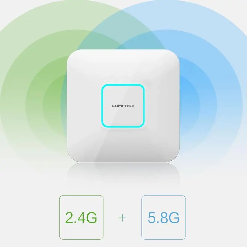 

4pcs DHL COMFAST wireless Ap CF-E380AC 1750Mbps Ceiling AP 802.11AC 2.4G/5.8G dual band ac WIFI router & WiFi Access Point AP
