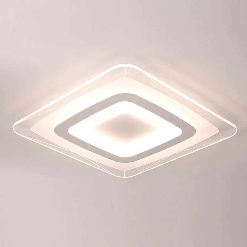 

Ultru thin bedroom ceiling lamp transparent LED ceilng lamp creative ceiling light fixture creative deco lighting fixtures