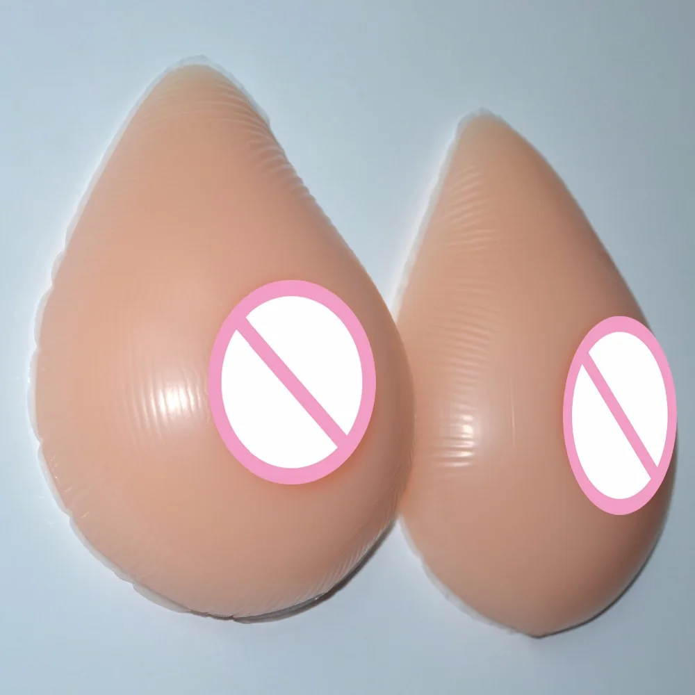 500g/pair Artificial Silicone False Breast High quality lifelike Fake Boob For Mastectomy Postoperative Women