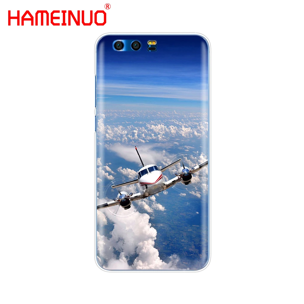 Чехол для телефона HAMEINUO Airplane fly travel cloud Sky чехол Huawei Honor 10 V10 4A 5A 6A 7A 6C 6X 7X 8 9