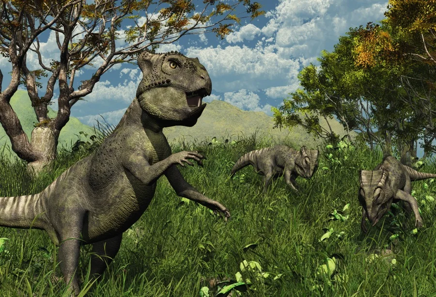 

Laeacco Ancient Forest Park Jurassic Dinosaur Baby Photography Backgrounds Customized Photographic Backdrops For Photo Studio