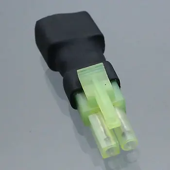 

No Wires Connector: Mini-Tamiya Male to Female T-Plug (Deans Style) Adapter