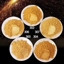 500 г Безопасный перламутровый пигмент 9 цветов Золотая серия порошок для макияжа Тени для век краска для ногтей Блестящий краситель Слюда Порошок