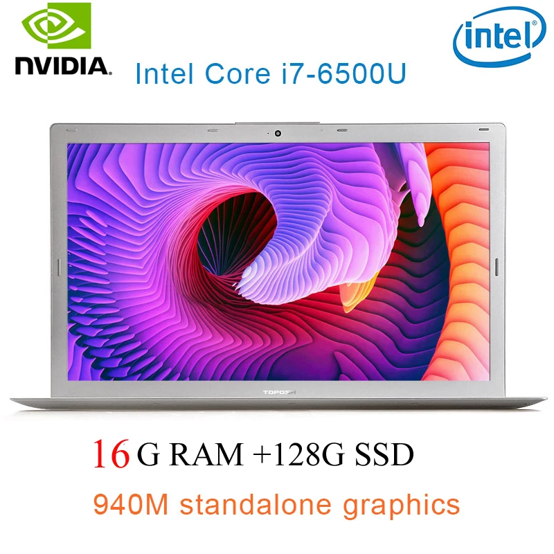 

P10-09 16G RAM 128G SSD Intel i7-6500u 15.6" Gaming laptop 2.5GHZ-3.1GHZ NvIDIA GeForce 940M 2G with Backlit keyboard