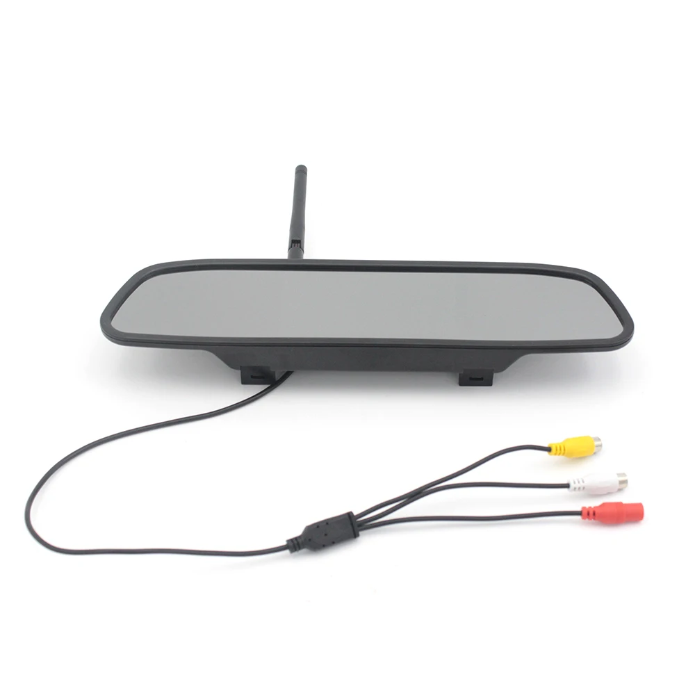 ANLUD Car Rearview Mirror Monitor Auto Parking System Night Vision Backup Reverse Camera CMOS Car Rear View wireless Camera (5)