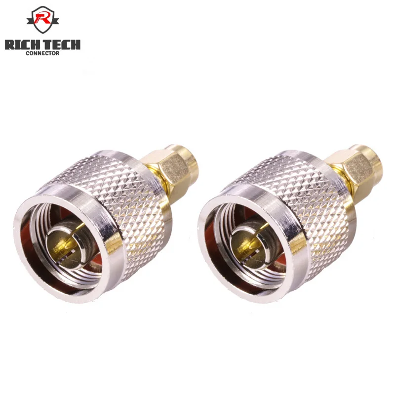 8pcs SMA N connector SMA Male to N Male Copper RF Coaxial Cable