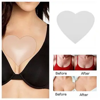 

Reusable Anti Wrinkle Chest Pad Silicone Transparent Removal Patch Skin Care Anti Aging Breast Lifting Chest Patch Flesh