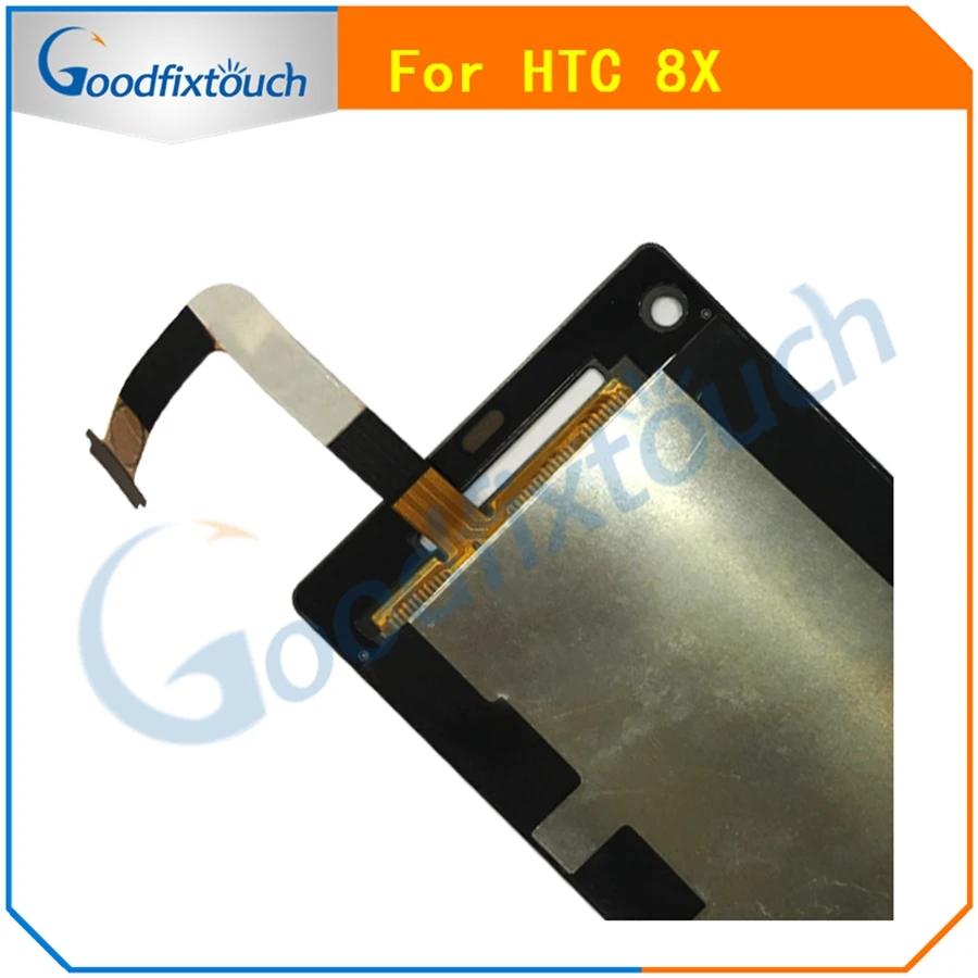 HTC0214 For HTC 8X LCD Display+Touch Screen Digitizer Panel Assembly Replacement Parts (2)