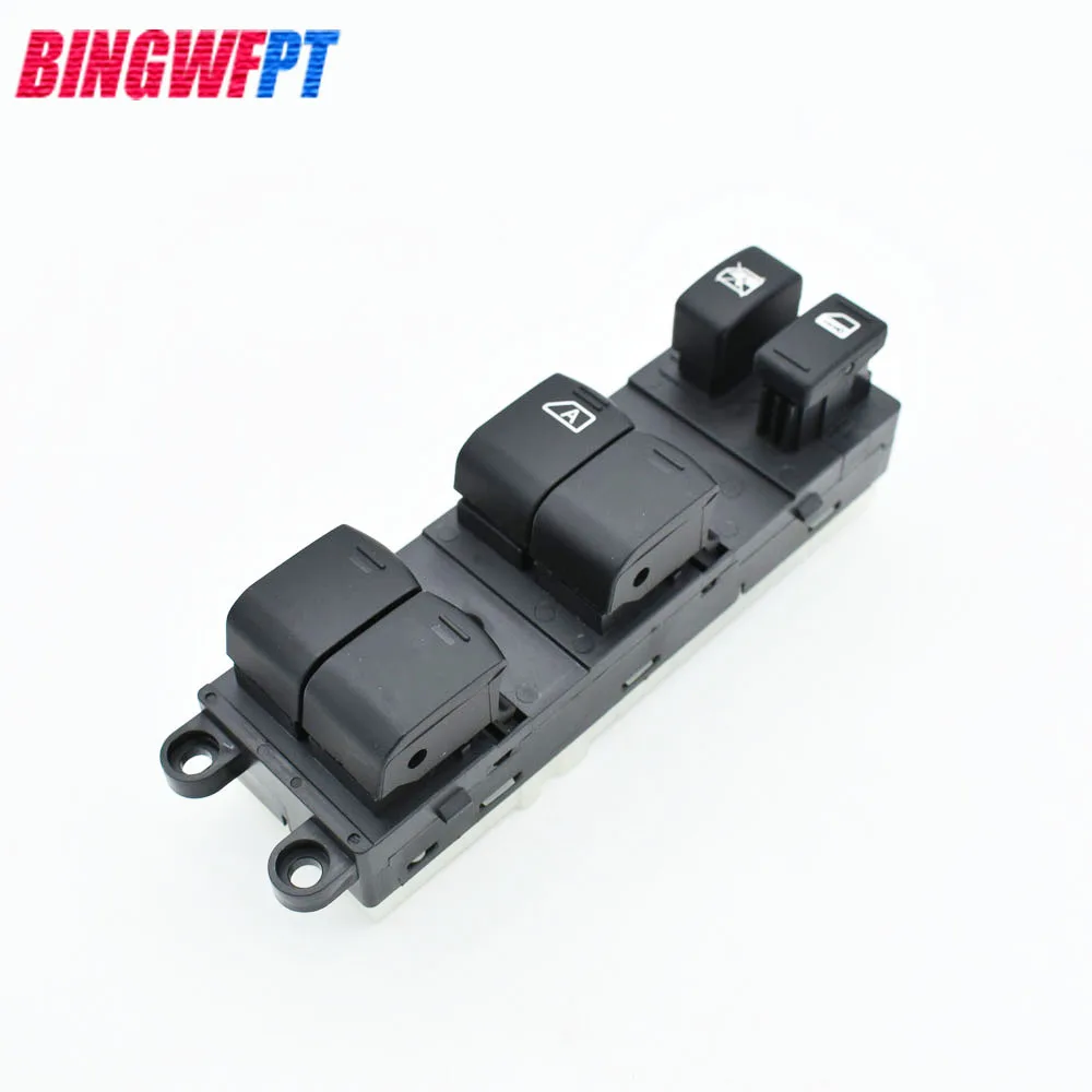 

1PC 25401-ZE80A New Left Side Front Door Window 6 Button Switch For Nissan Sentra 2008 2009 2010