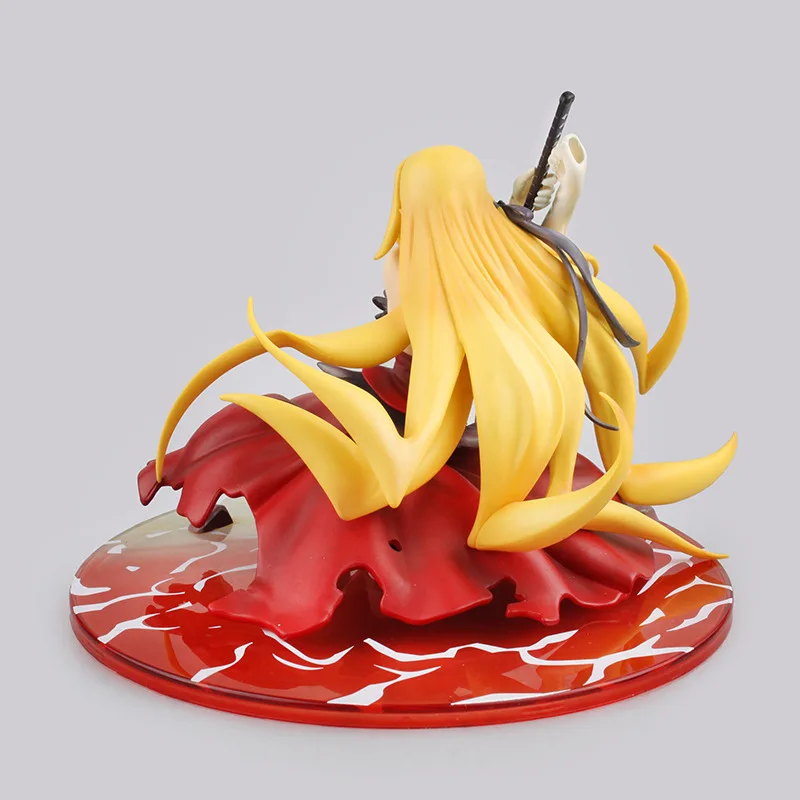 14 см аниме фигурка Monogatari Nisemonogatari Oshino Shinobu оружие 1/8 Масштаб ПВХ сексуальная Коллекционная модель подарок кукла