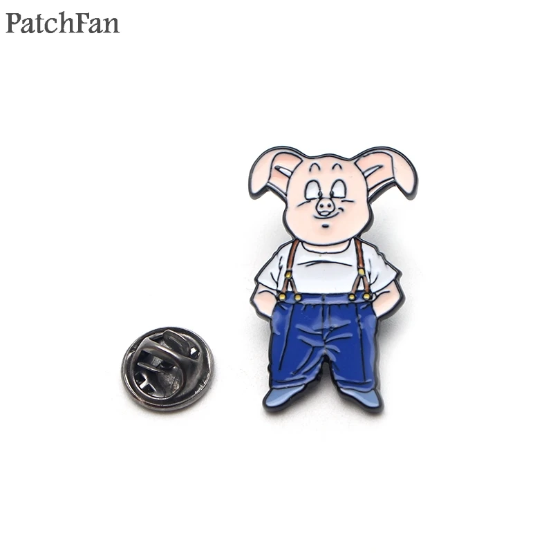 

Patchfan dragon ball Oolong pig son goku Pins backpack clothes tie brooches for men women hat decoration badges medals A1429