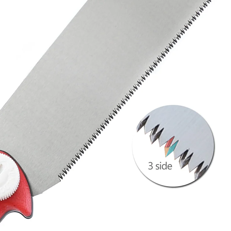 Beste Hand Saw SK5 Japanse Saw 3 edge Tanden 65 HRC Houten Snijder Voor Tenon Hout Bamboe Plastic Snijden Houtbewerking gereedschap 1PC