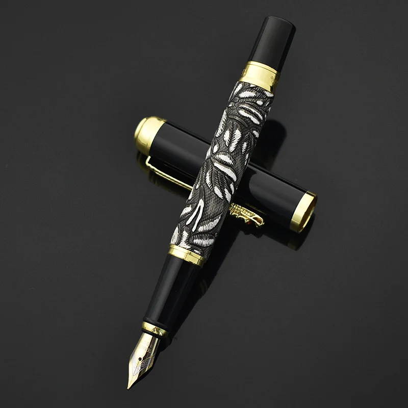 High Quality Metal Fountain Pen Calligraphy Pens With Flower For