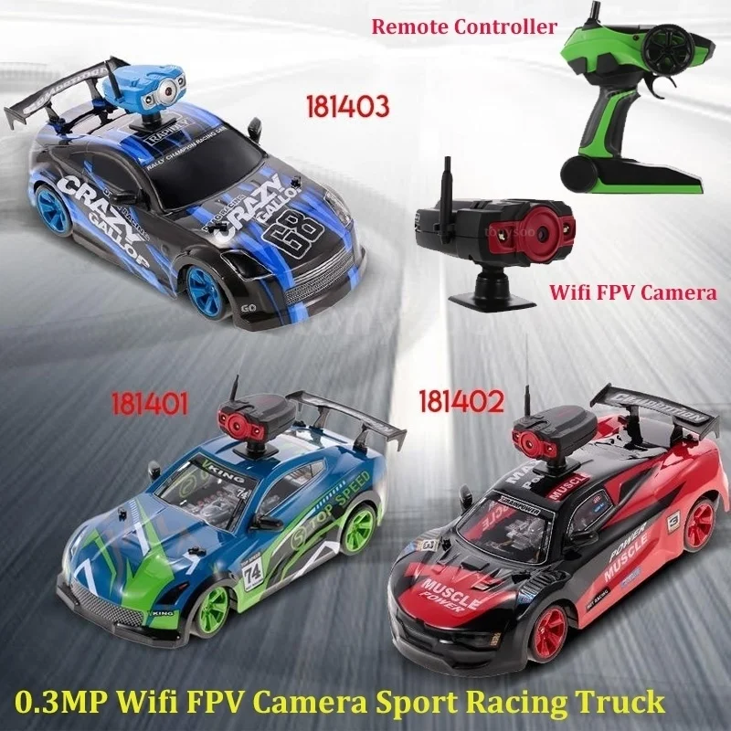 4WD автомобиль с дистанционным управлением 181401 2 4G 1:14 скоростной дрейф RC 0.3MP