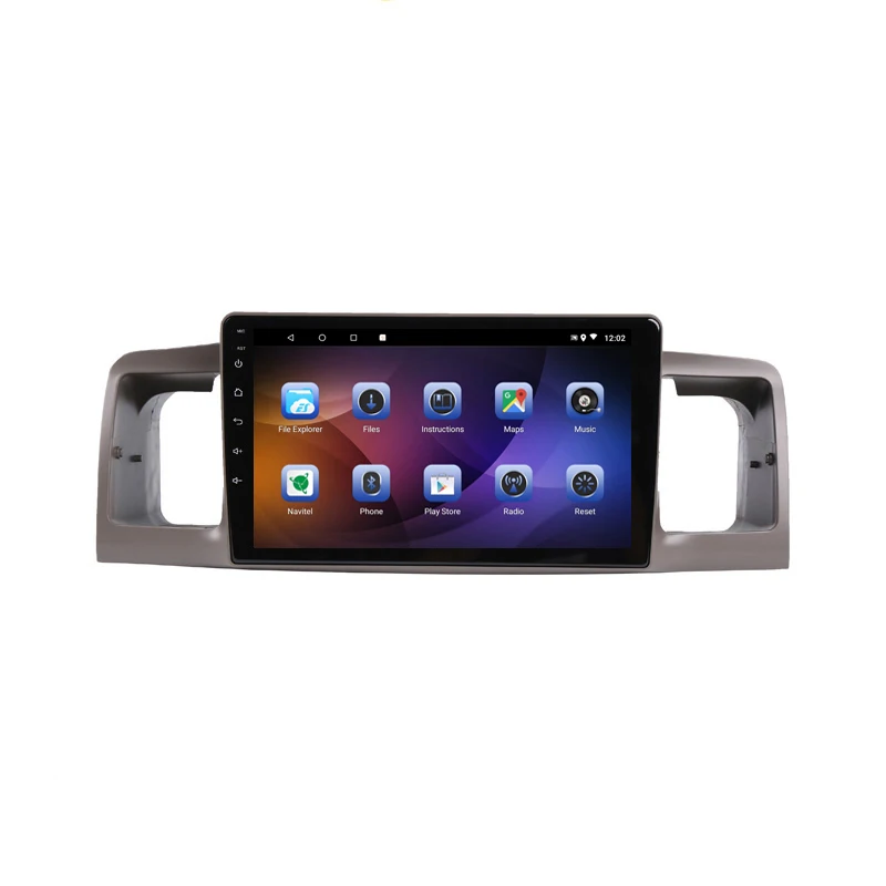 Clearance 9" 4G RAM 8 cores Android Car DVD GPS Navigation For Toyota Corolla EX Corolla E120 audio stereo car radio stereo bluetooth 2