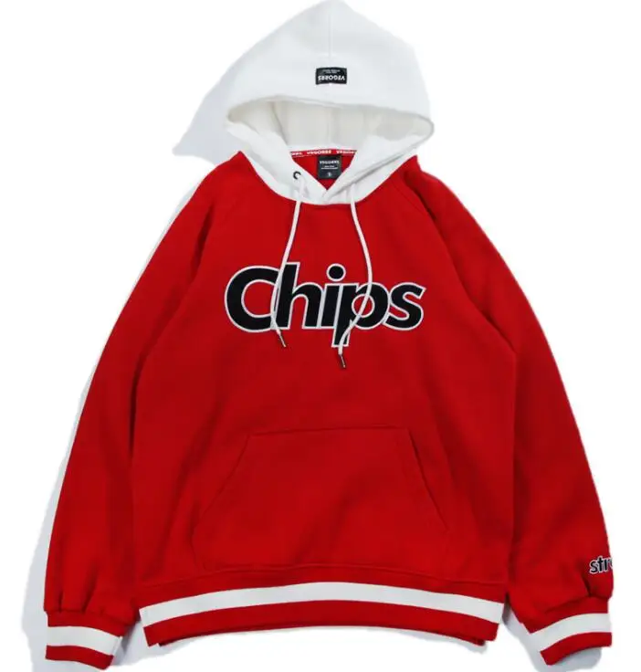 yizlo vintage hoodies for men women chips embroidery hoodie streetwear