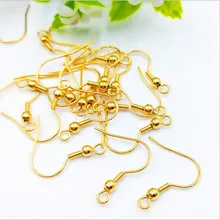 50pcs Stainless Steel Silver Tone Earrings Hooks Hypo-Allergenic Women's Earring Components DIY Jewelry Findings Fine Jewelry