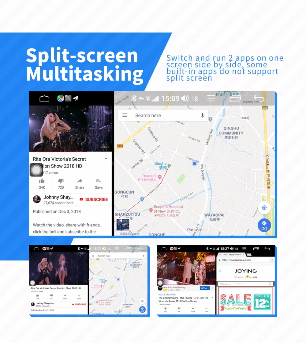 Flash Deal Single Din 8" Android 8.1 Octa Core Full Touch Car Radio Stereo Head unit GPS Navigation Music Player Support Sim Card Carplay 10 Flash Deal Single Din 8" Android 8.1 Octa Core Full Touch Car Radio Stereo Head unit GPS Navigation Music Player Support Sim Card Carplay 10