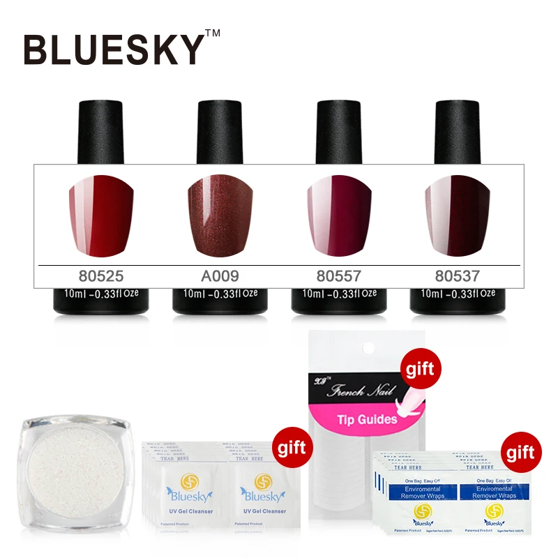 China Nail Supplies Professionals Bluesky Top Popular Gel Nail Polish