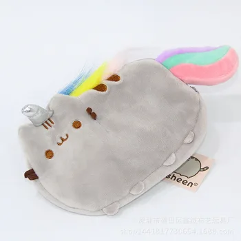 

2018 Unicorn Pencil Case Students Stationery Gift Cute Plush Pencil Box Coin case Pencil Bag School Supplies Tool