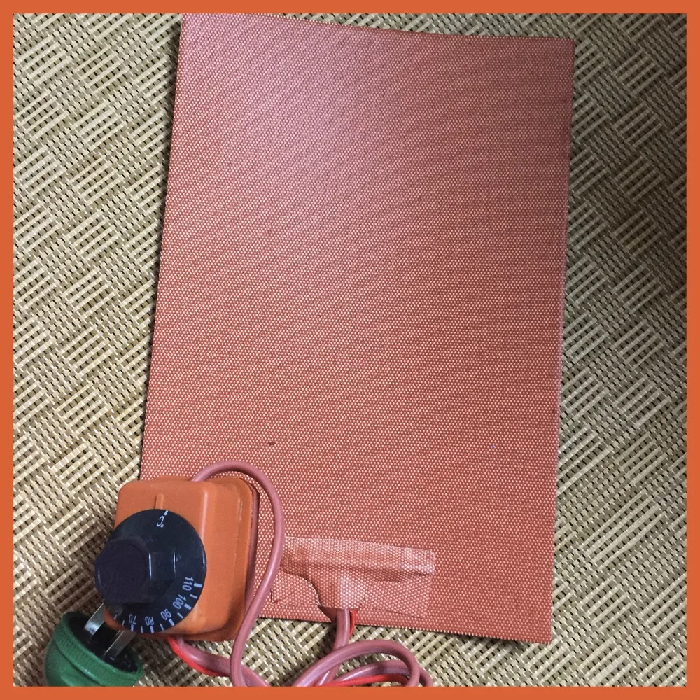 300*400mm 220V 400W Candy Board Heating Pad Silicone heater Temperature