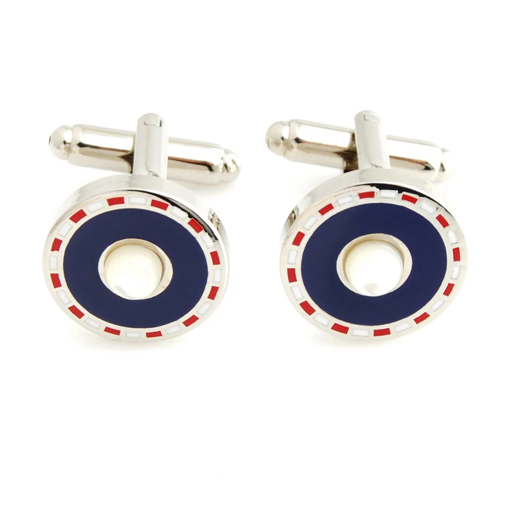 

Женские Модные Круглые Эмалированные запонки для мужчин-Прямая продажа с фабрики