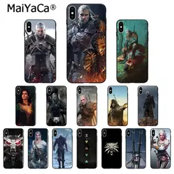 MaiYaCa The Witcher Wild Hunt TPU мягкие Аксессуары для телефонов Чехол для iPhone 8 7 6 6 S Plus 5 5S SE XR X XS MAX Coque Shell