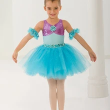 Топ модная детская Одежда для танцев в Европе и Америке профессиональный сценический балетное платье-пачка красивая одежда для выступлений