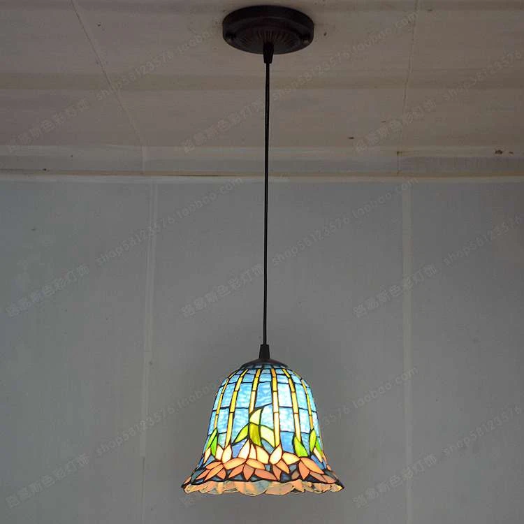 8 Inch European Antique Nostalgic Color Kitchen Lighting Chandeliers The Tiffany Bar Water Lily Lamps Restaurant Hanglampen Lamps Restaurant Water Lily Lampkitchen Lighting Chandeliers Aliexpress