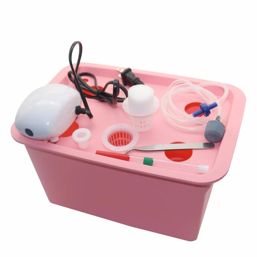 1 sets 220V/110V Plant Site Hydroponic Systems 6 Holes nursery pots Soilless cultivation plant seedling Grow Kit 1 sets 220V/110V Plant Site Hydroponic Systems 6 Holes nursery pots Soilless cultivation plant seedling Grow Kit