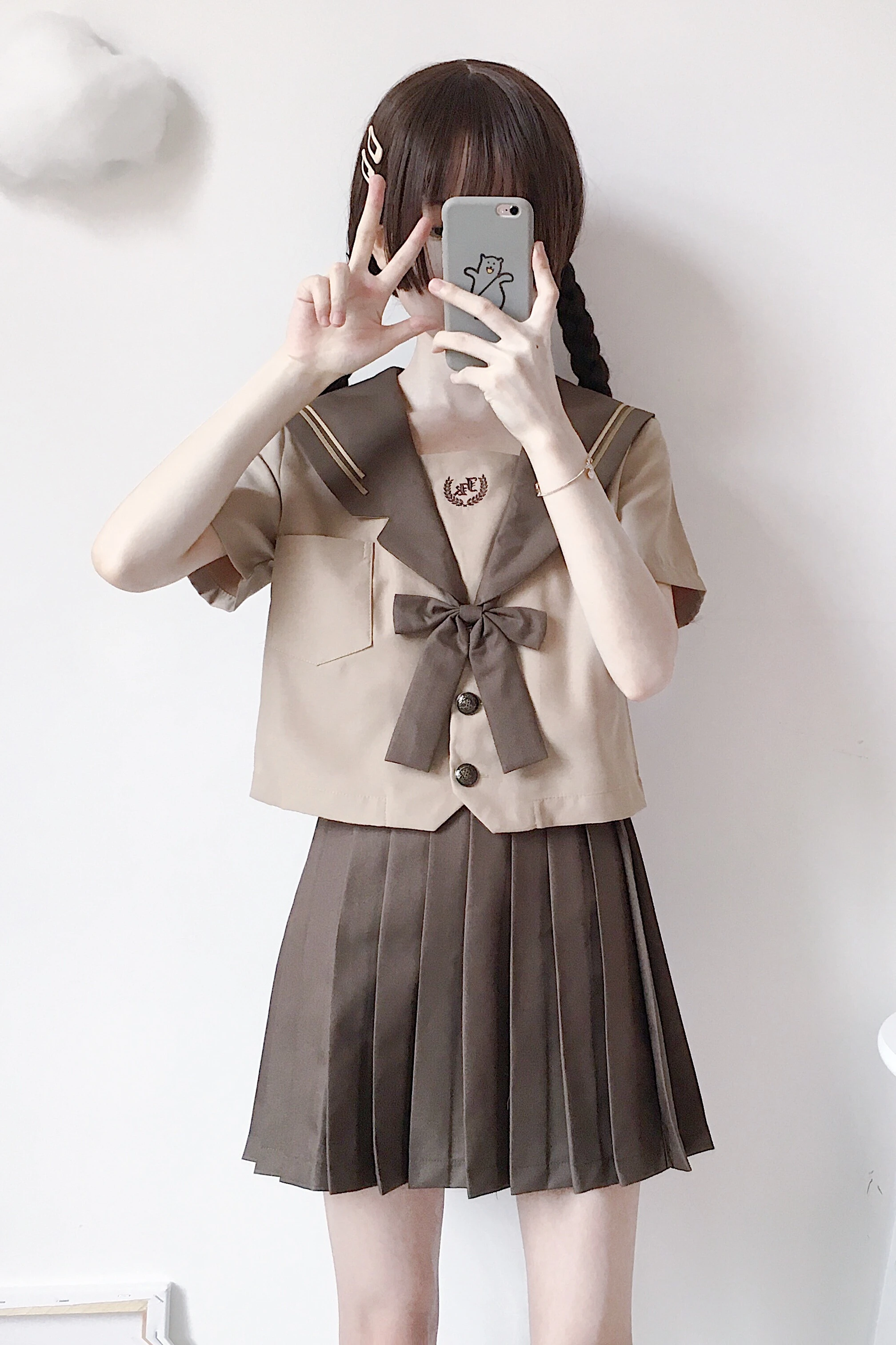 Японская Униформа матрос костюм для женщин Kansai студентов с длинным рукавом костюм Школьная форма для девочек