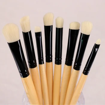 

Professional Makeup Brushes Set Precision Eyeshadow Eyeliner Eyebrow Smudge Blending Contour Eyes Cosmetics Beauty Tools Kit