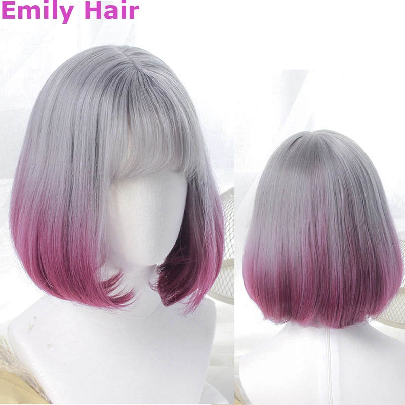 Popular Pink Bob Wig-Buy Cheap Pink Bob Wig lots from
