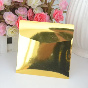 

Top quality 250g pearl paper invitation card envelopes in different colors