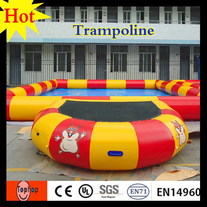 2016 factory price 3x2m yellow red color cheap air bouncer inflatable
