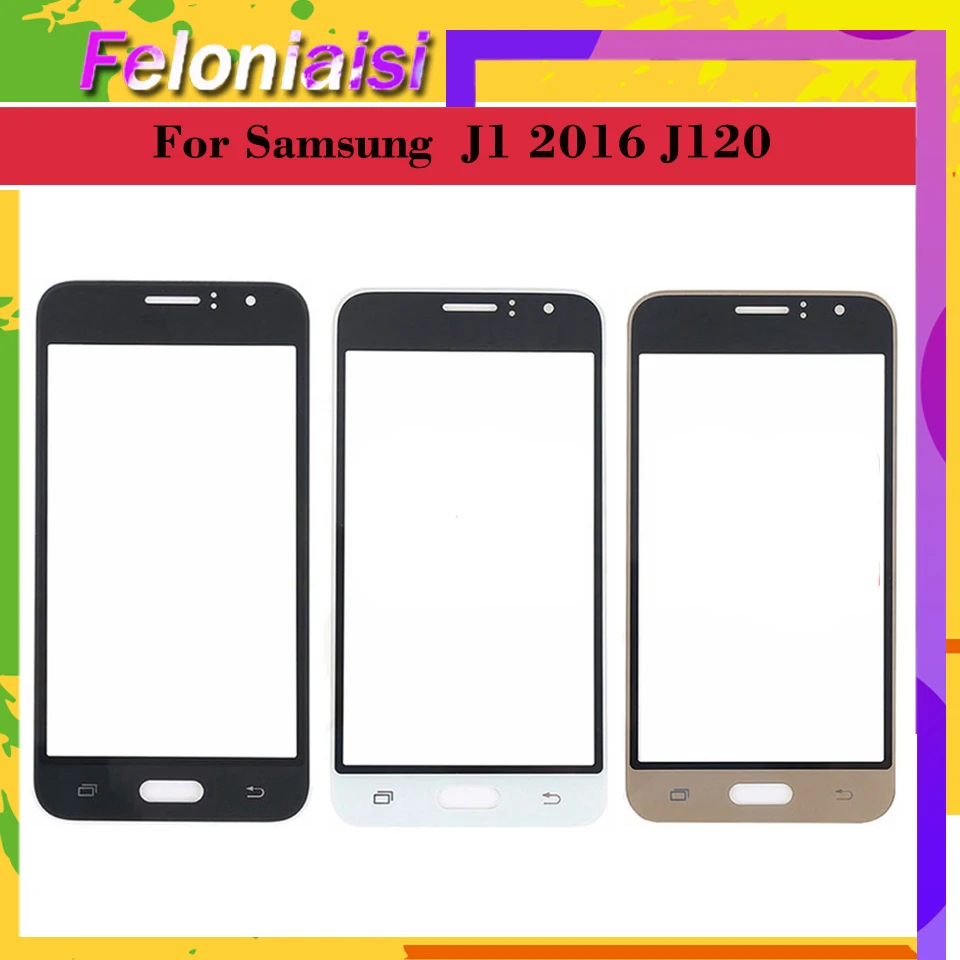 Сенсорный экран для Samsung Galaxy J1 2016 J120 J120F J120M J120H SM-J120F/DS передняя стеклянная панель