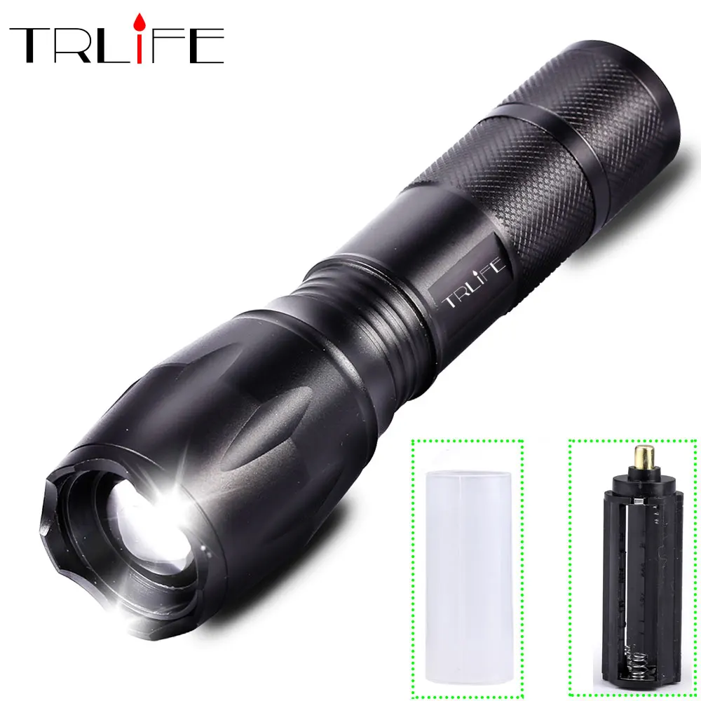 

Tatical Linterna Led Flashlights 8000 Lumens 5Modes L2 T6 Flashlight Self defense EDC Zoom G700 X800 Torch for Camping by 18650