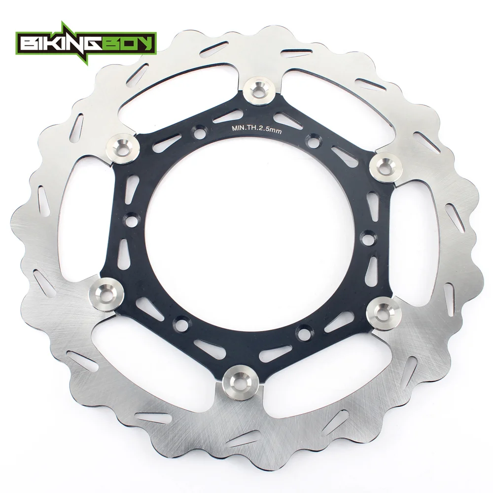 BIKINGBOY Front 270mm Brake Disc Rotor Disk RM 125 88-09 RM250 89-12 DRZ 400 E 400 00-08 07 06 DR-Z 400 S 00-09 RMX 250 S 92-98
BIKINGBOY Front 270mm Brake Disc Rotor Disk RM 125 88-09 RM250 89-12 DRZ 400 E 400 00-08 07 06 DR-Z 400 S 00-09 RMX 250 S 92-98
