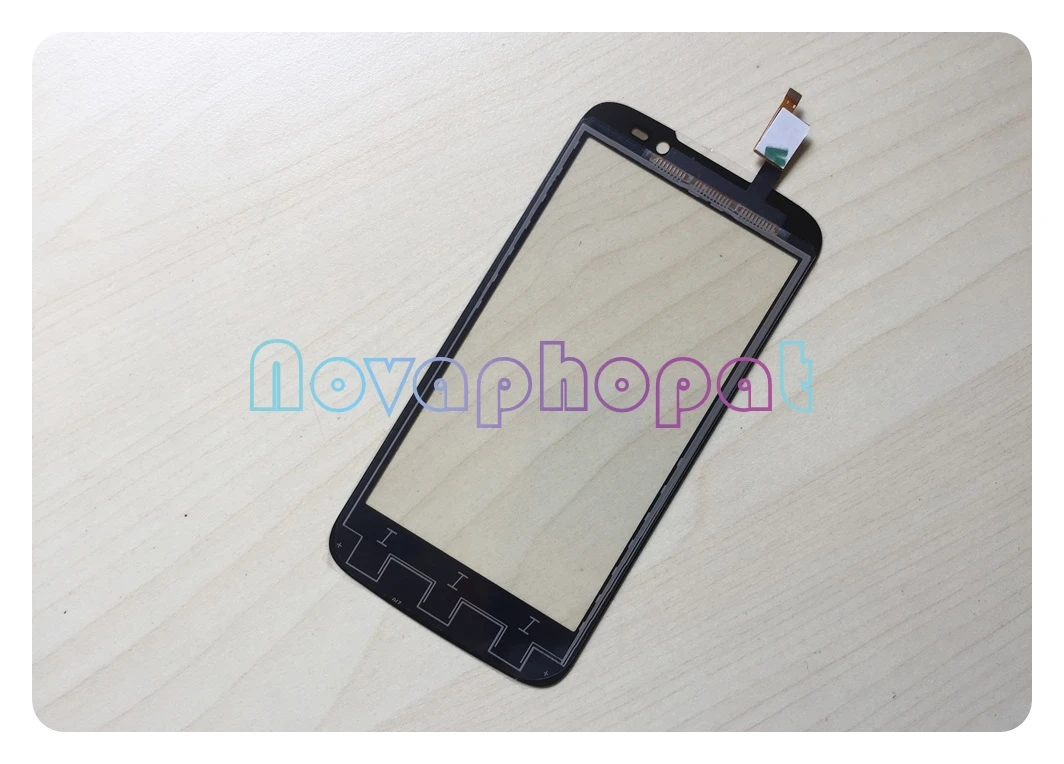 Novaphopat Топ черный/белый сенсорный экран для Lenovo A516 дигитайзер Передняя стеклянная