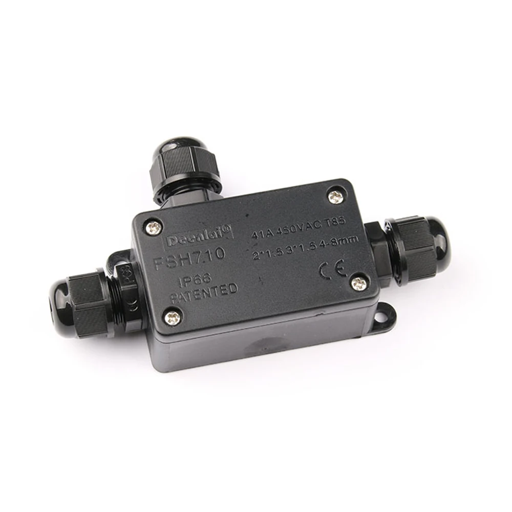 

Waterproof IP66 Plastic Cable Wire Connector Gland Electrical Junction Box Electrical Equipment Supplies