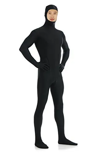 tomsuit spandex open face full bodysuit pink guy suit in anime
