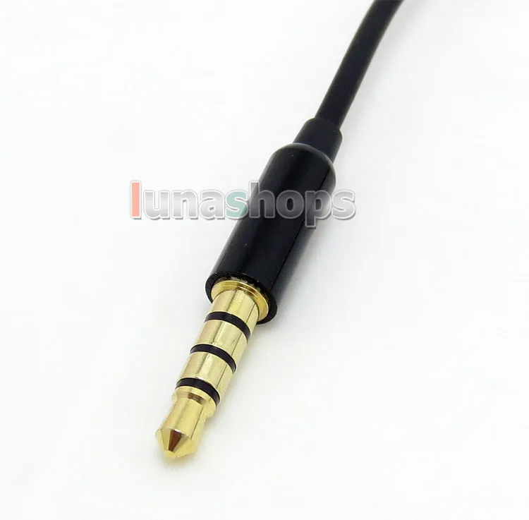 LN004651 3 5mm To 2 5mm With Mic Remote 5N OFC Cable Soft Light weight Cord for B W Bowers Wilkins P3 headphone