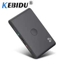 Kebidu TX6 2 в 1 беспроводной Bluetooth 4,2 адаптер приемник передатчик музыкальный адаптер для ПК для Iphone Xs для Android смартфон