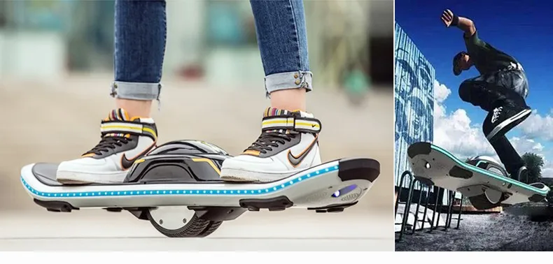 electric scooters adults one wheel skateboard one single wheel electric skateboard hoverboard with bluetooth speaker led lights (5)