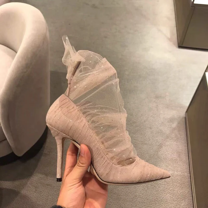 nude wedding shoes